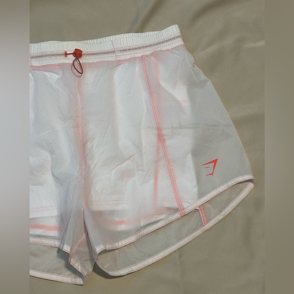 Gymshark Pulse 2 in 1 Shorts in White - S - Picture 5 of 13